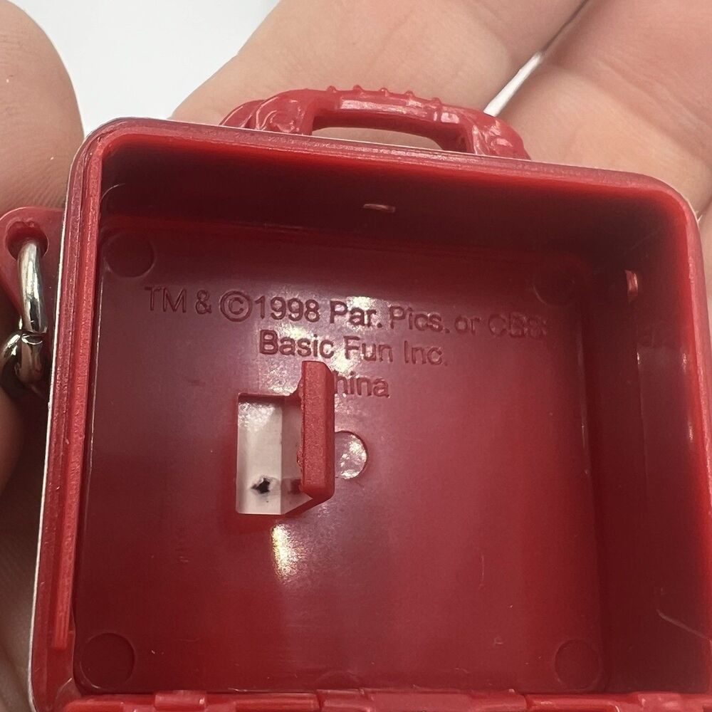 Vintage 1998 The Beverly Hillbillies Mini Lunchbox & Thermos & Apple Keychain - Picture 9 of 12